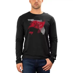 Men's New Era Black Tampa Bay Buccaneers State Long Sleeve T-Shirt -New Era Shop 4559418 ALT2