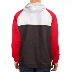 Men's New Era Pewter/White Tampa Bay Buccaneers Gametime Quarter-Zip Hoodie Jacket 6 Men's New Era Pewter/White Tampa Bay Buccaneers Gametime Quarter-Zip Hoodie Jacket -New Era Shop 4652595 ALT2