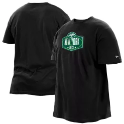 Men's New Era Black New York Jets 2021 NFL Draft Big & Tall Hook T-Shirt