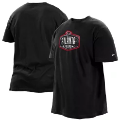 Men's New Era Black Atlanta Falcons 2021 NFL Draft Big & Tall Hook T-Shirt