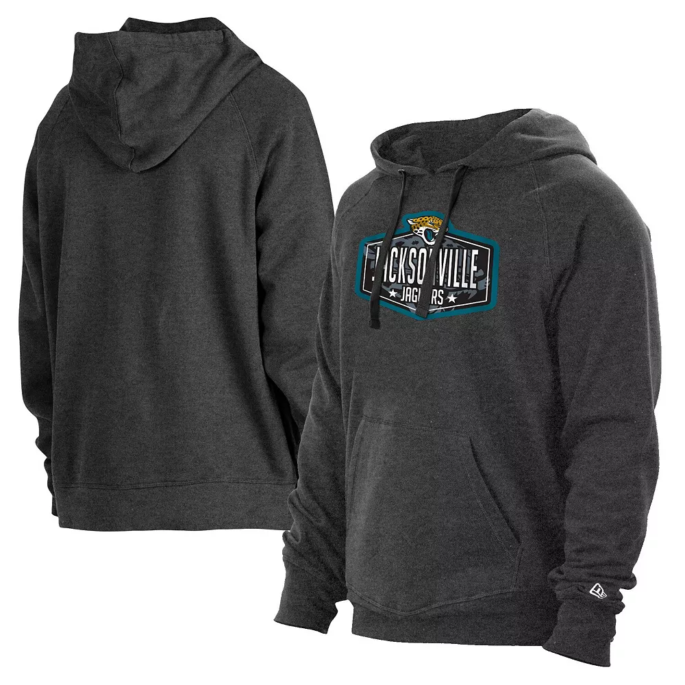 Men's New Era Charcoal Jacksonville Jaguars 2021 NFL Draft Hook Pullover Hoodie 2 Men's New Era Charcoal Jacksonville Jaguars 2021 NFL Draft Hook Pullover Hoodie - Image 2