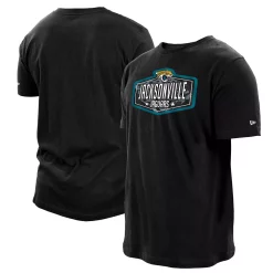 Men's New Era Black Jacksonville Jaguars 2021 NFL Draft Hook T-Shirt