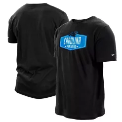 Men's New Era Black Carolina Panthers 2021 NFL Draft Hook T-Shirt