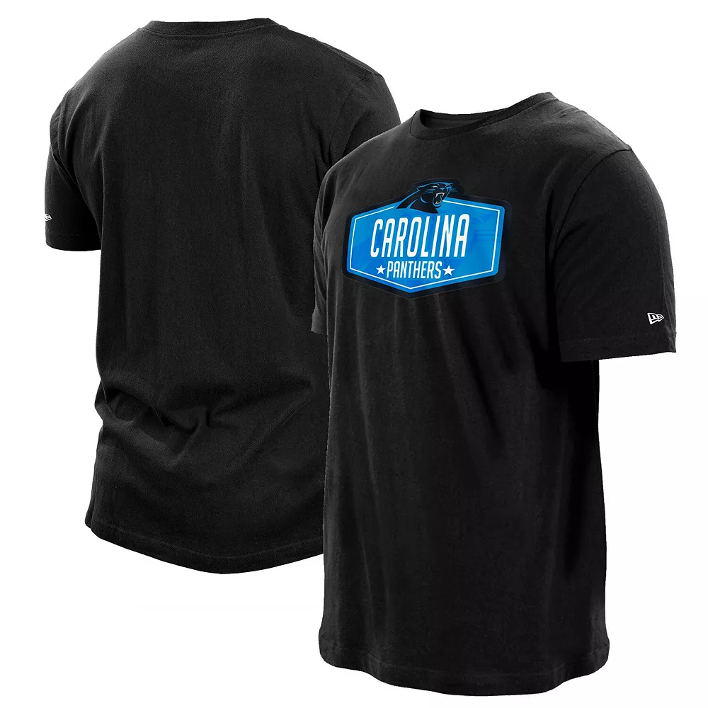 Men's New Era Black Carolina Panthers 2021 NFL Draft Hook T-Shirt 2 Men's New Era Black Carolina Panthers 2021 NFL Draft Hook T-Shirt - Image 2