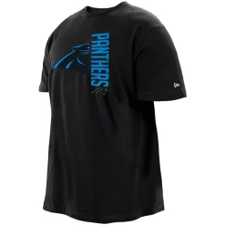 Men's New Era Black Carolina Panthers Big & Tall 2-Hit T-Shirt -New Era Shop 5111647 ALT2