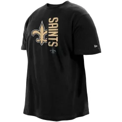 Men's New Era Black New Orleans Saints Big & Tall 2-Hit T-Shirt -New Era Shop 5111831 ALT2