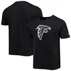 Men's New Era Black Atlanta Falcons Team Logo T-Shirt