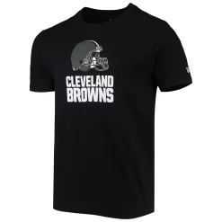 Men's New Era Black Cleveland Browns Team Logo T-Shirt -New Era Shop 5276546 ALT2