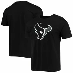 Men's New Era Black Houston Texans Team Logo T-Shirt