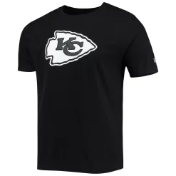 Men's New Era Black Kansas City Chiefs Team Logo T-Shirt -New Era Shop 5276691 ALT2