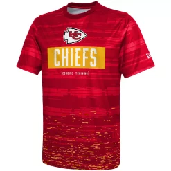 Men's New Era Red Kansas City Chiefs Combine Authentic Sweep T-Shirt -New Era Shop 5365888 ALT2