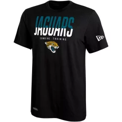 Men's New Era Black Jacksonville Jaguars Combine Authentic Big Stage T-Shirt