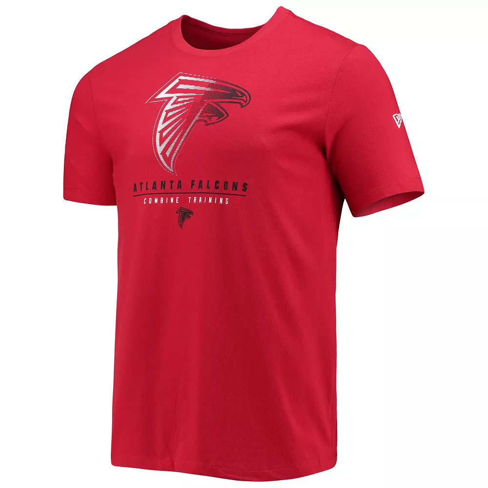 Men's New Era Red Atlanta Falcons Combine Authentic Go For It T-Shirt 3 Men's New Era Red Atlanta Falcons Combine Authentic Go For It T-Shirt - Image 3
