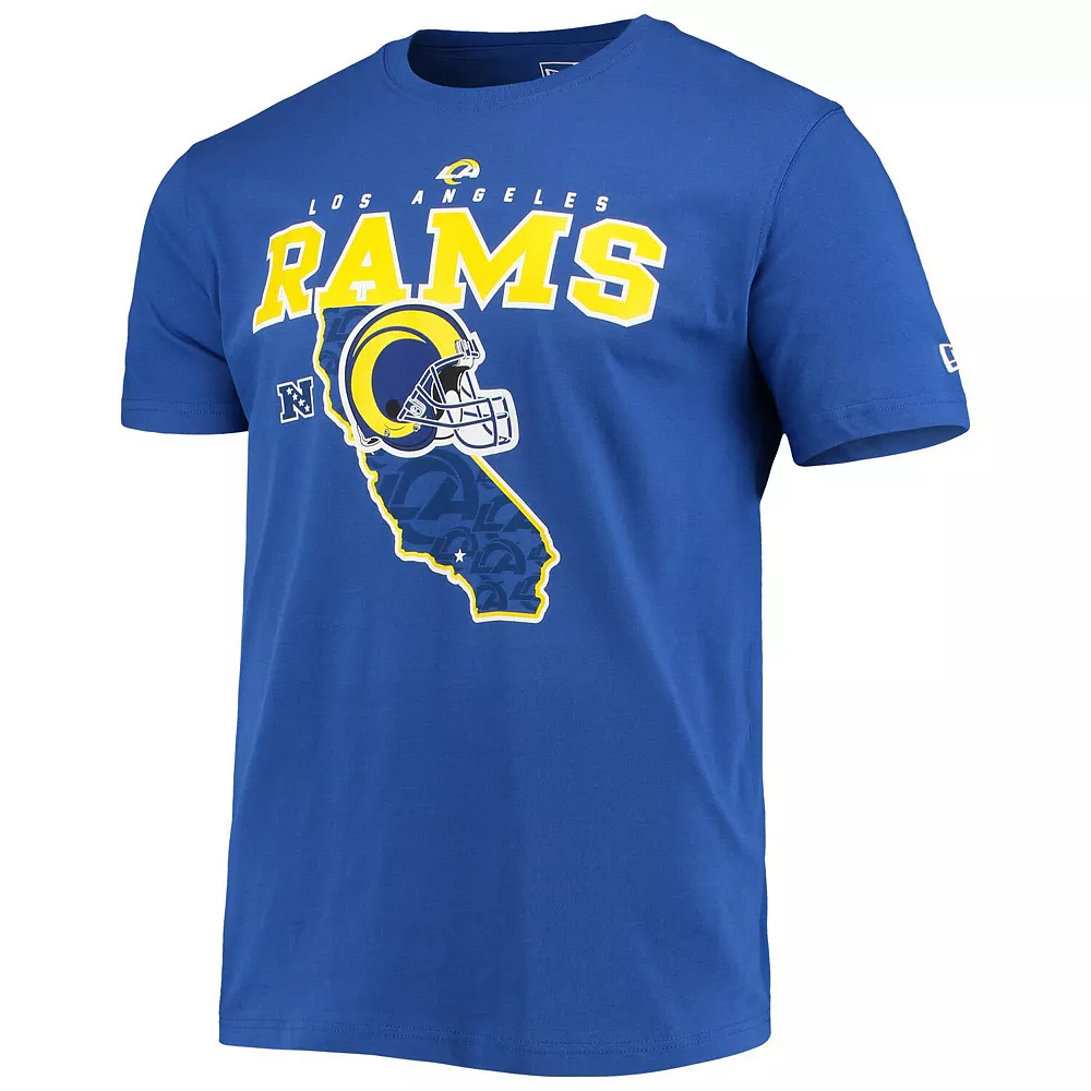 Men's New Era Royal Los Angeles Rams Local Pack T-Shirt 3 Men's New Era Royal Los Angeles Rams Local Pack T-Shirt - Image 3