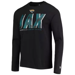 Men's New Era Black Jacksonville Jaguars Combine Authentic Static Abbreviation Long Sleeve T-Shirt 5 Men's New Era Black Jacksonville Jaguars Combine Authentic Static Abbreviation Long Sleeve T-Shirt -New Era Shop 5386510 ALT2