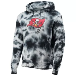 Men's New Era Black Tampa Bay Buccaneers Tie-Dye Pullover Hoodie -New Era Shop 5387277 ALT2