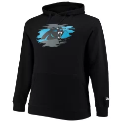 Men's New Era Black Carolina Panthers Big & Tall Primary Logo Pullover Hoodie 5 Men's New Era Black Carolina Panthers Big & Tall Primary Logo Pullover Hoodie -New Era Shop 5387451 ALT2