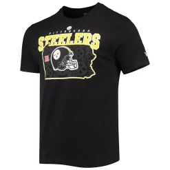 Men's New Era Black Pittsburgh Steelers Local Pack T-Shirt -New Era Shop 5390311 ALT2