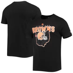 Men's New Era Black Cleveland Browns Local Pack T-Shirt