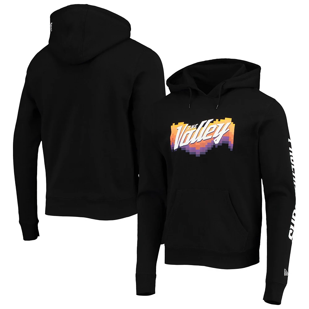 Men's New Era Black Phoenix Suns 2021/22 City Edition Pullover Hoodie 2 Men's New Era Black Phoenix Suns 2021/22 City Edition Pullover Hoodie - Image 2