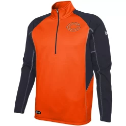 Men's New Era Orange Chicago Bears Combine Authentic Two-a-Days Half-Zip Jacket 5 Men's New Era Orange Chicago Bears Combine Authentic Two-a-Days Half-Zip Jacket -New Era Shop 5412910 ALT2