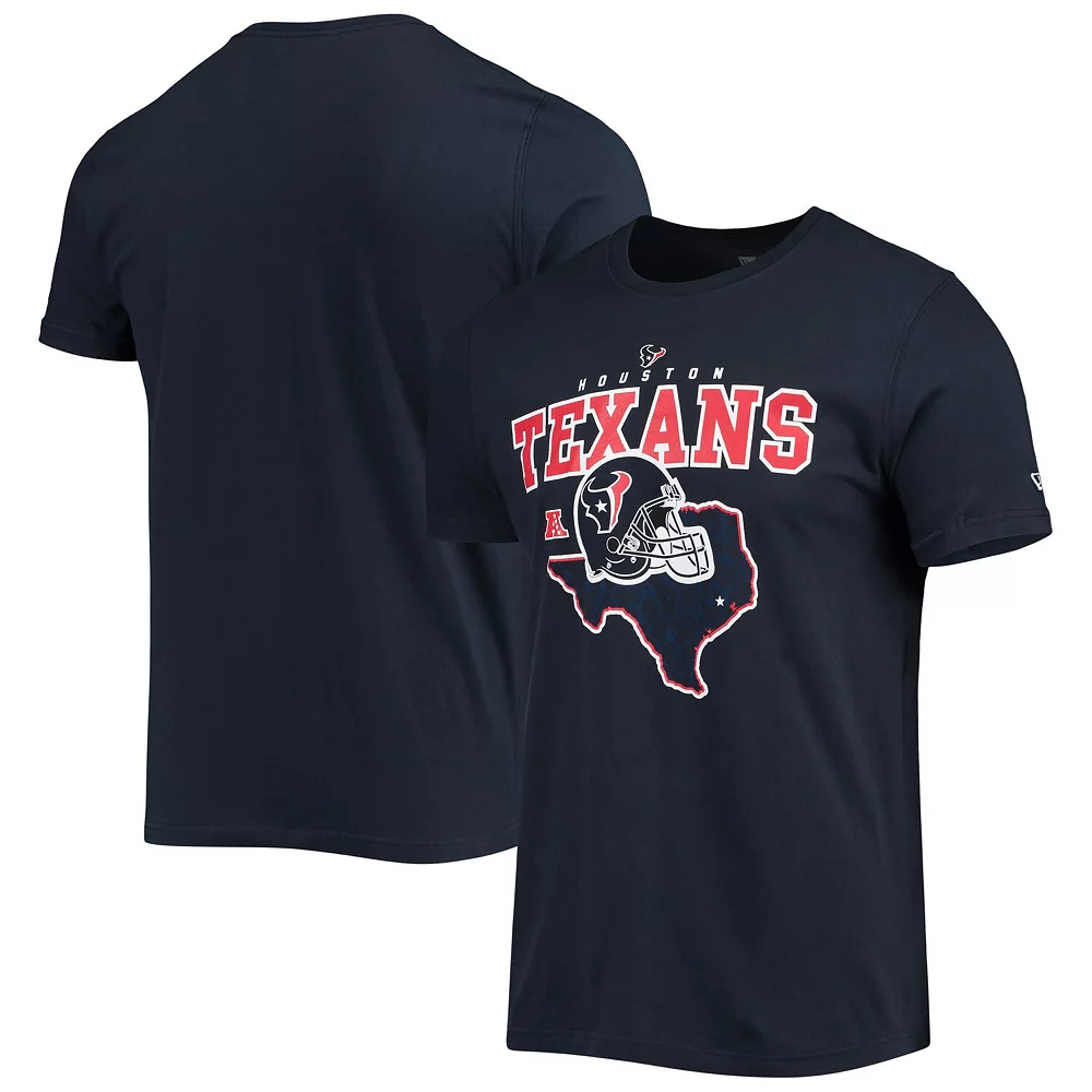 Men's New Era Navy Houston Texans Local Pack T-Shirt 1 Men's New Era Navy Houston Texans Local Pack T-Shirt