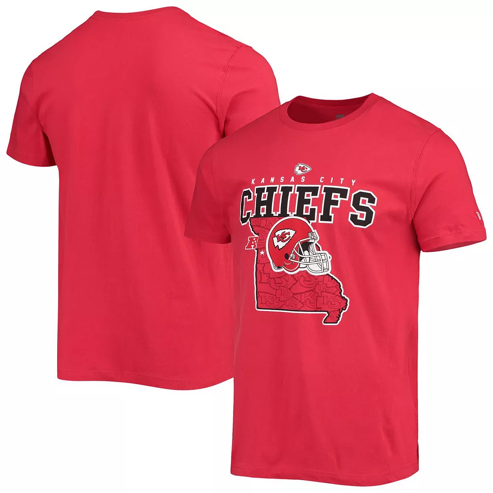 Men's New Era Red Kansas City Chiefs Local Pack T-Shirt 2 Men's New Era Red Kansas City Chiefs Local Pack T-Shirt - Image 2