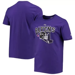 Men's New Era Purple Baltimore Ravens Local Pack T-Shirt