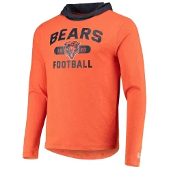 Men's New Era Orange/Navy Chicago Bears Active Block Hoodie Long Sleeve T-Shirt 5 Men's New Era Orange/Navy Chicago Bears Active Block Hoodie Long Sleeve T-Shirt -New Era Shop 5415487 ALT2