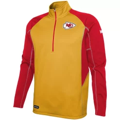 Men's Gold Kansas City Chiefs Combine Authentic Two-a-Days Half-Zip Jacket 5 Men's Gold Kansas City Chiefs Combine Authentic Two-a-Days Half-Zip Jacket -New Era Shop 5419100 ALT2
