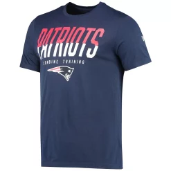 Men's New Era Navy New England Patriots Combine Authentic Big Stage T-Shirt -New Era Shop 5423875 ALT2