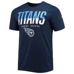 Men's New Era Navy Tennessee Titans Combine Authentic Big Stage T-Shirt -New Era Shop 5426836 ALT2