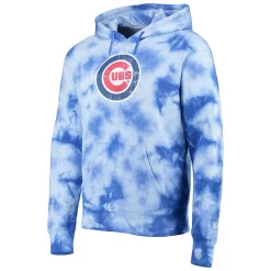 Men's New Era Royal Chicago Cubs Tie-Dye Pullover Hoodie -New Era Shop 5605064 ALT2