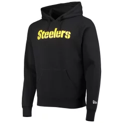 Men's New Era Black Pittsburgh Steelers Local Pack Pullover Hoodie -New Era Shop 5629381 ALT2