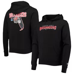 Men's New Era Black Tampa Bay Buccaneers Local Pack Pullover Hoodie