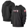 Men's New Era Black Portland Trail Blazers 2021/22 City Edition Big & Tall Pullover Hoodie