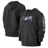 Men's New Era Black Sacramento Kings 2021/22 City Edition Big & Tall Pullover Hoodie