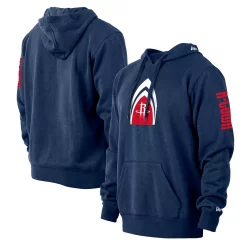 Men's New Era Navy Houston Rockets 2021/22 City Edition Pullover Hoodie