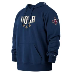 Men's New Era Navy New Orleans Pelicans 2021/22 City Edition Big & Tall Pullover Hoodie -New Era Shop 5633786 ALT2