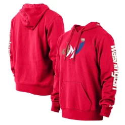 Men's New Era Red Washington Wizards 2021/22 City Edition Pullover Hoodie
