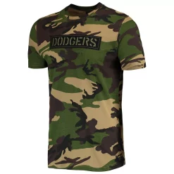 Men's New Era Camo Los Angeles Dodgers Club T-Shirt -New Era Shop 5679893 ALT2