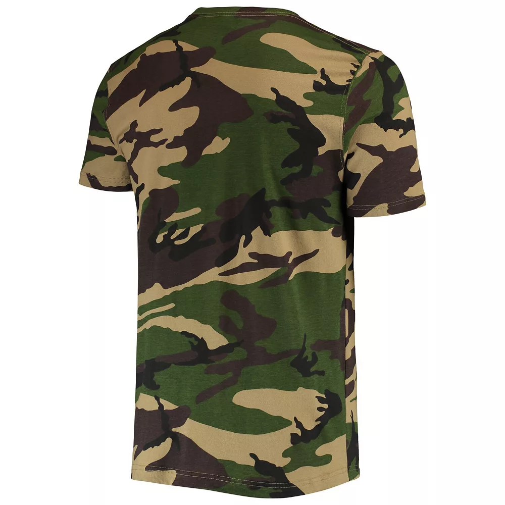 Men's New Era Camo Oakland Athletics Club T-Shirt 3 Men's New Era Camo Oakland Athletics Club T-Shirt - Image 3