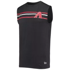 Men's New Era Black Arizona Diamondbacks Muscle Tank Top -New Era Shop 5704497 ALT2