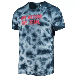 Men's 5th & Ocean by New Era Navy US Soccer Tie-Dye T-Shirt -New Era Shop 5705308 ALT2