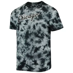 Men's New Era Black Chicago White Sox Team Tie-Dye T-Shirt -New Era Shop 5727689 ALT2