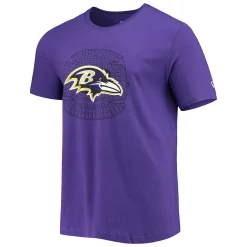 Men's New Era Purple Baltimore Ravens Stadium T-Shirt -New Era Shop 5741609 ALT2
