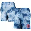 Men's New Era Royal Chicago Cubs Team Dye Shorts