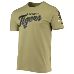 Men's New Era Olive Detroit Tigers Brushed Armed Forces T-Shirt 5 Men's New Era Olive Detroit Tigers Brushed Armed Forces T-Shirt -New Era Shop 5822033 ALT2