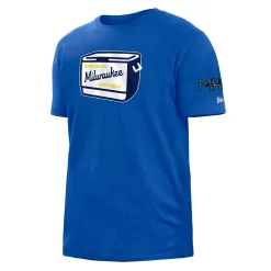 Men's New Era Royal Milwaukee Brewers 2022 City Connect T-Shirt -New Era Shop 5898524 ALT2