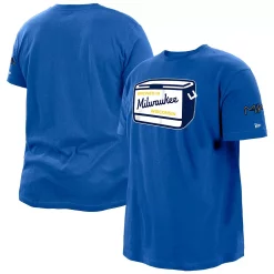 Men's New Era Royal Milwaukee Brewers 2022 City Connect Big & Tall T-Shirt